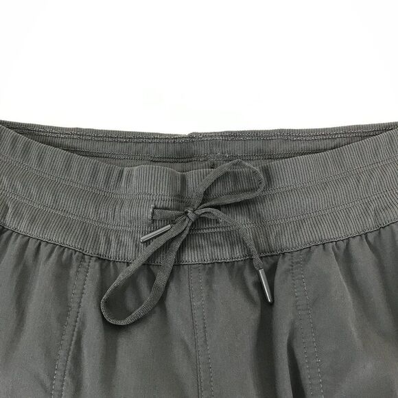 The North Face Cropped Trail Pant Women's Medium Gray Lightweight Stretch Hiking - Picture 4 of 11